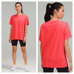 lululemon athletica All Yours Cotton Oversized Short Sleeve Tee 4 Pale Raspberry